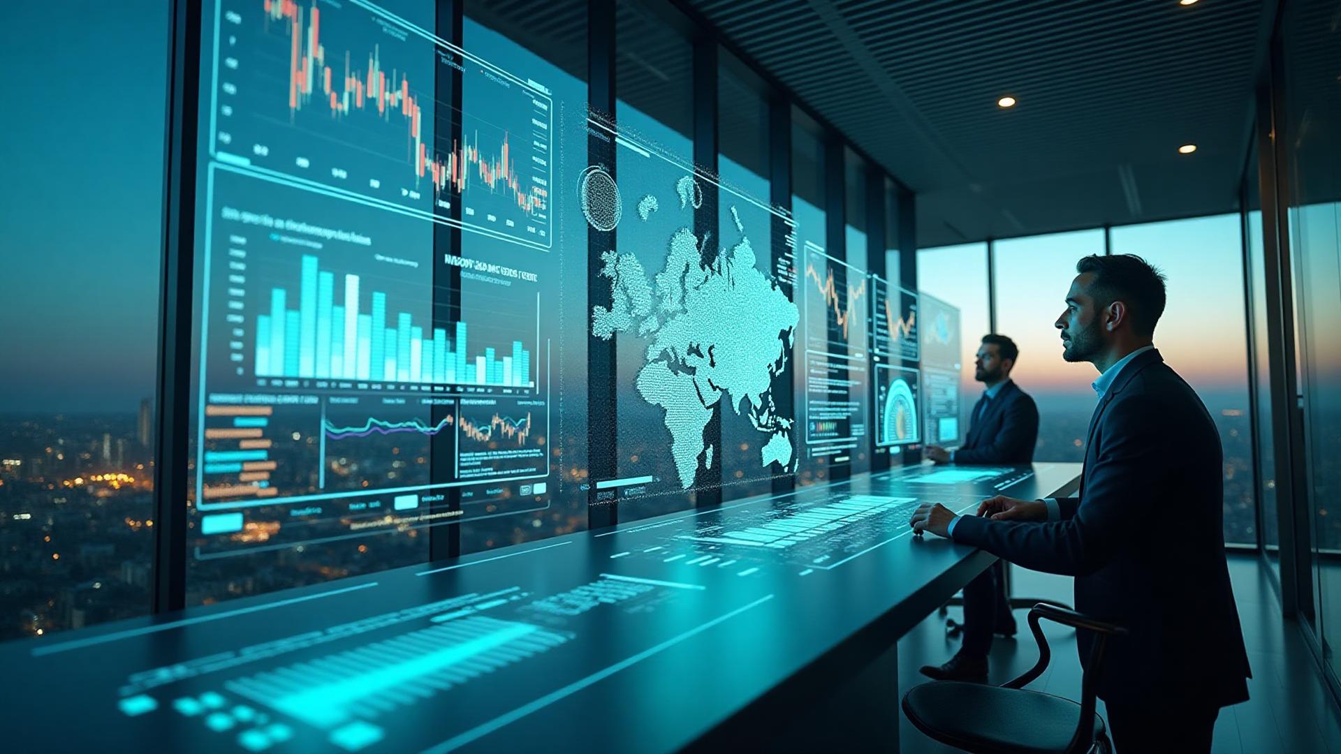 Asset Management - Modern Financial Office