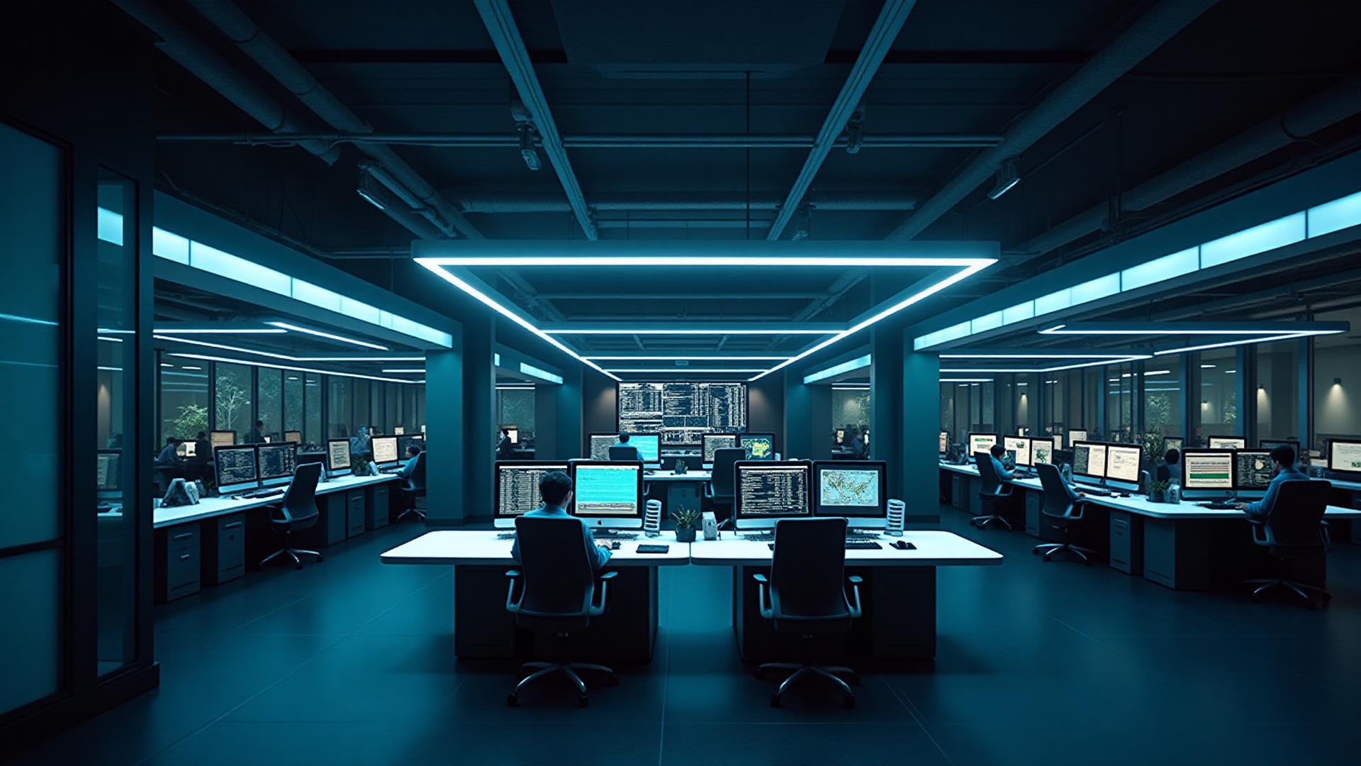 Enterprise Office Environment - Front, Middle, and Back Office